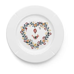 Biely dezertný porcelánový tanier ø 19,5 cm Grand Cru Cottage – Rosendahl