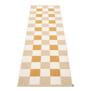 Okrovožlto-béžový vnútorný a vonkajší behúň 70x240 cm Pix Vanilla Ochre – Pappelina