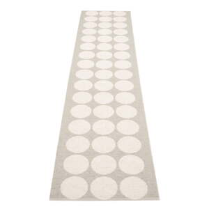 Béžovo-krémový vnútorný a vonkajší behúň 70x320 cm Hugo Linen Vanilla – Pappelina