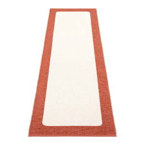 Vnútorný a vonkajší behúň v tehlovo-krémovej farbe 70x240 cm Ilda Brick – Pappelina