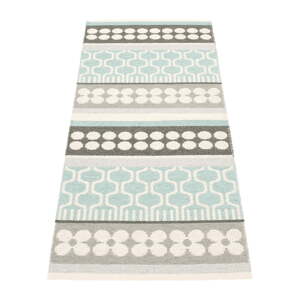 Sivo-tyrkysový vnútorný a vonkajší koberec 70x90 cm Asta Pale Turquoise – Pappelina
