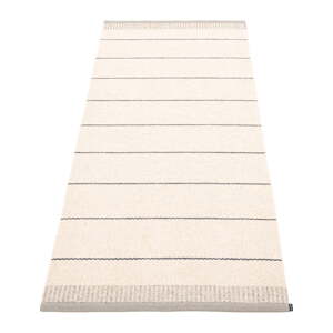 Svetlosivo-krémový vnútorný a vonkajší behúň 85x200 cm Belle Warm Grey – Pappelina