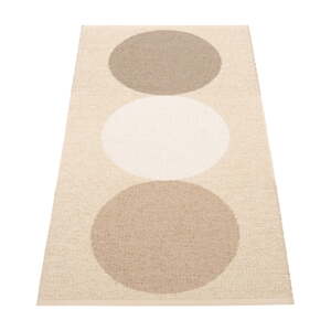 Béžový/krémovobiely vnútorný a vonkajší koberec 70x140 cm Otto Grain – Pappelina