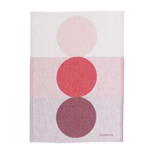 Utierka s prímesou ľanu 46x66 cm Otto Red – Pappelina