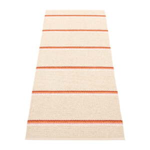 Vnútorný a vonkajší behúň v tehlovej farbe/krémový 70x180 cm Olle Brick Cream – Pappelina