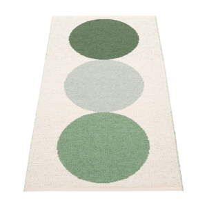 Zelený/krémovobiely vnútorný a vonkajší koberec 70x140 cm Otto Herb – Pappelina