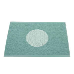 Tyrkysový vnútorný a vonkajší koberec 70x50 cm Vera Pop Jade – Pappelina
