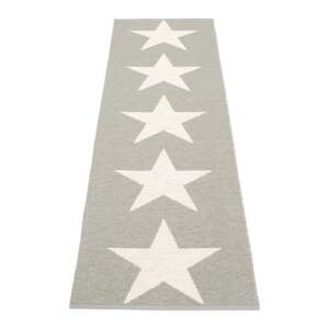 Svetlosivý vnútorný a vonkajší behúň 70x250 cm Viggo Warm Grey – Pappelina