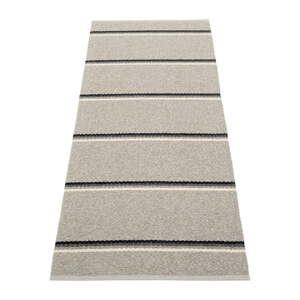 Sivo-béžový vnútorný a vonkajší behúň 70x180 cm Olle Grey Linen – Pappelina