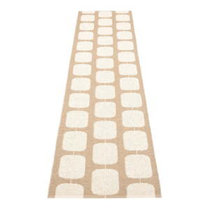 Béžovo-krémový vnútorný a vonkajší behúň 70x300 cm Sten Light Nougat – Pappelina
