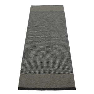 Antracitový vnútorný a vonkajší behúň 85x260 cm Edit Charcoal – Pappelina