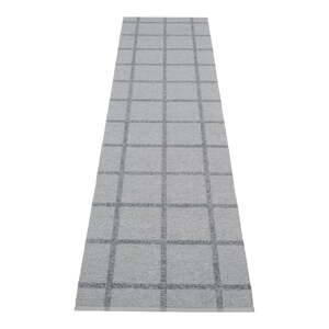Sivý vnútorný a vonkajší behúň 70x300 cm Ada Grey – Pappelina