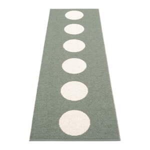 Zelený vnútorný a vonkajší behúň 70x225 cm Vera Army – Pappelina