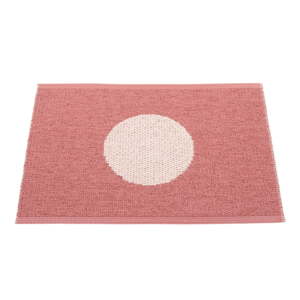 Svetločervený vnútorný a vonkajší koberec 70x50 cm Vera Pop Blush – Pappelina