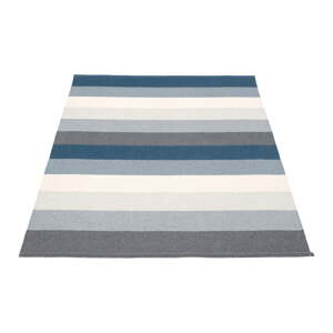 Modro-krémový vnútorný a vonkajší koberec 140x200 cm Molly Ocean Grey – Pappelina