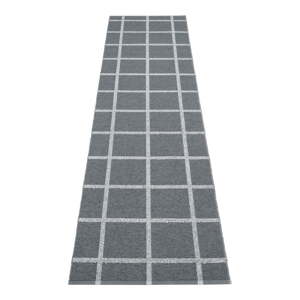 Antracitový vnútorný a vonkajší behúň 70x300 cm Ada Granit – Pappelina