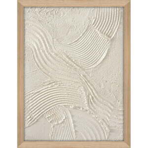 Ručne maľovaný obraz 32,5x42,5 cm Sand shadows – Malerifabrikken