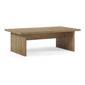 Konferenčný stolík s doskou v dubovom dekore v prírodnej farbe 70x120 cm Loana – Marckeric
