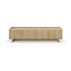 TV stolík v dekore duba v prírodnej farbe 180x45x40 cm Daira – Marckeric
