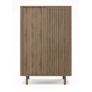 Skrinka v dekore duba v prírodnej farbe 86x130x40 cm Salma – Marckeric