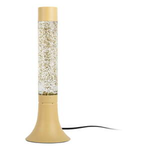 Svetložltá stolová lampa so skleneným tienidlom (výška  37,5 cm) Astro Glittler – Leitmotiv