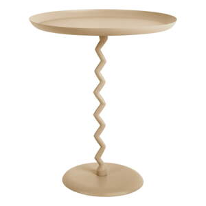 Kovový okrúhly odkladací stolík ø 44 cm Zig Zag – Leitmotiv