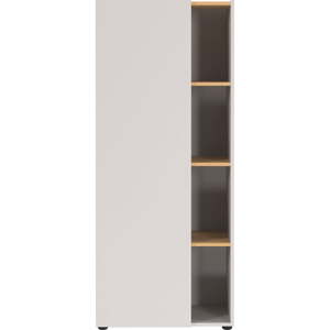 Biela knižnica v dekore duba 61x145x34 cm Adrano – Germania