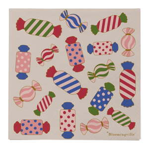 Papierové obrúsky v súprave 20 ks 33x33 cm Caramella – Bloomingville