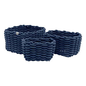 Látkové košíky v súprave 3 ks 30x25x19 cm Tom Tailor – Wenko