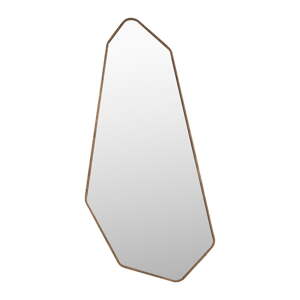 Nástenné zrkadlo s dreveným rámom 39,5x90 cm Basil – Dutchbone