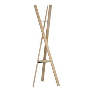 Vešiak z dubového dreva v prírodnej farbe 62x176 cm Rakku – Blomus