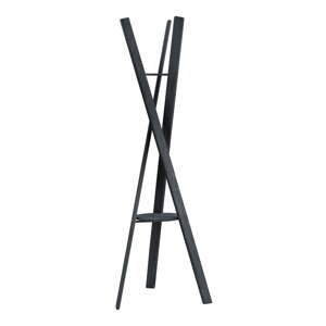 Čierny vešiak z dubového dreva 62x176 cm Rakku – Blomus