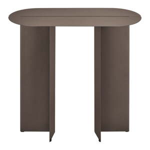 Hnedý oceľový konzolový stolík 35x80 cm Oru – Blomus