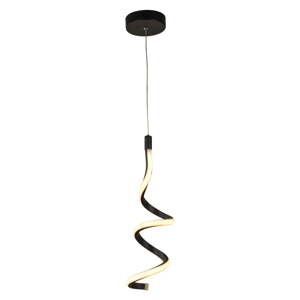 Čierne kovové LED závesné svietidlo ø 12 cm Hilton – Squid Lighting