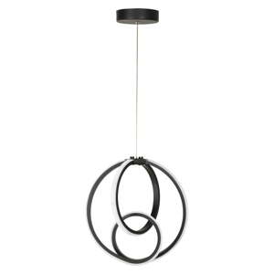Čierne kovové LED závesné svietidlo ø 28,5 cm Neo – Squid Lighting