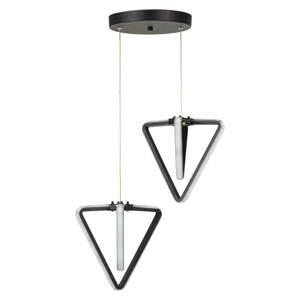 Čierne kovové LED závesné svietidlo ø 20 cm Baris – Squid Lighting