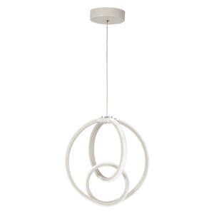 Biele kovové LED závesné svietidlo ø 28,5 cm Neo – Squid Lighting