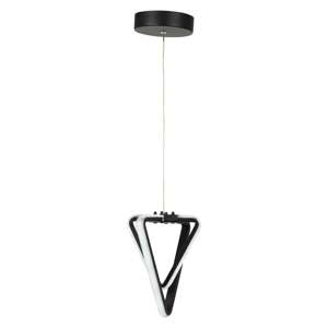Čierne kovové LED závesné svietidlo ø 20 cm Baris – Squid Lighting