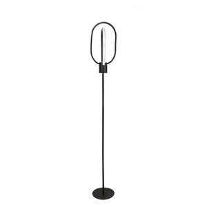 Čierna LED stojacia lampa (výška  132 cm) Goktug – Squid Lighting