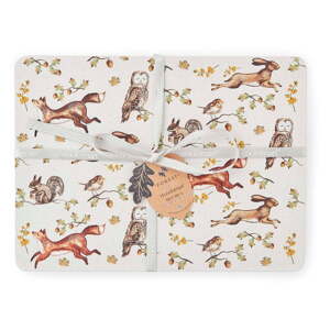 Korkové prestieranie 4 ks 27x35 cm Forest Fable – Cooksmart ®