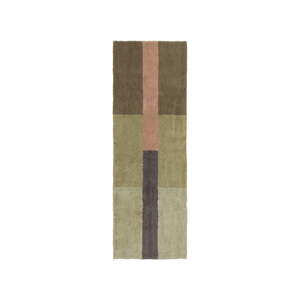 Ručne tkaný vlnený behúň 80x230 cm Chroma Dusty Pink – Lorena Canals