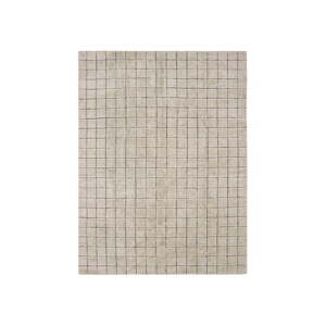 Béžový ručne tkaný vlnený koberec 230x300 cm Mosaic Sandstone – Lorena Canals