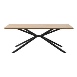 Jedálenský stôl s doskou v dubovom dekore 90x160 cm Cesura – Unique Furniture
