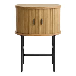 Nočný stolík v prírodnej farbe Nola – Unique Furniture