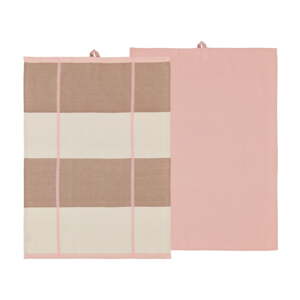 Bavlnené utierky v súprave 2 ks 50x70 cm Blocks – Södahl