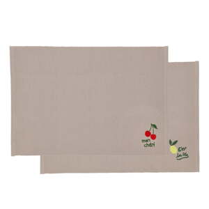 Bavlnené prestieranie 2 ks 33x48 cm Bistro – Södahl