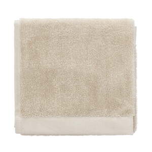 Béžový froté bavlnený uterák 40x60 cm Comfort – Södahl