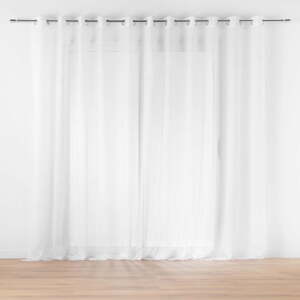 Biela voálová záclona 400x240 cm Lissea – douceur d'intérieur