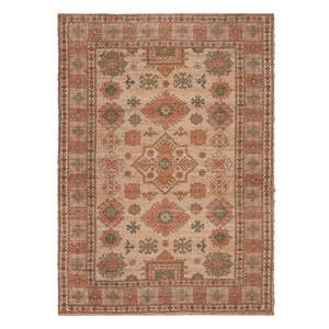 Ružový/terakotový ručne tkaný koberec s prímesou juty 80x150 cm Lana Jute – Flair Rugs