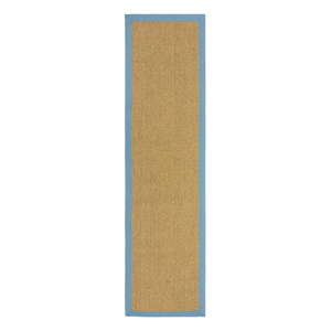 Svetlomodrý/svetlohnedý vnútorný a vonkajší koberec 60x230 cm Sisal Look – Flair Rugs